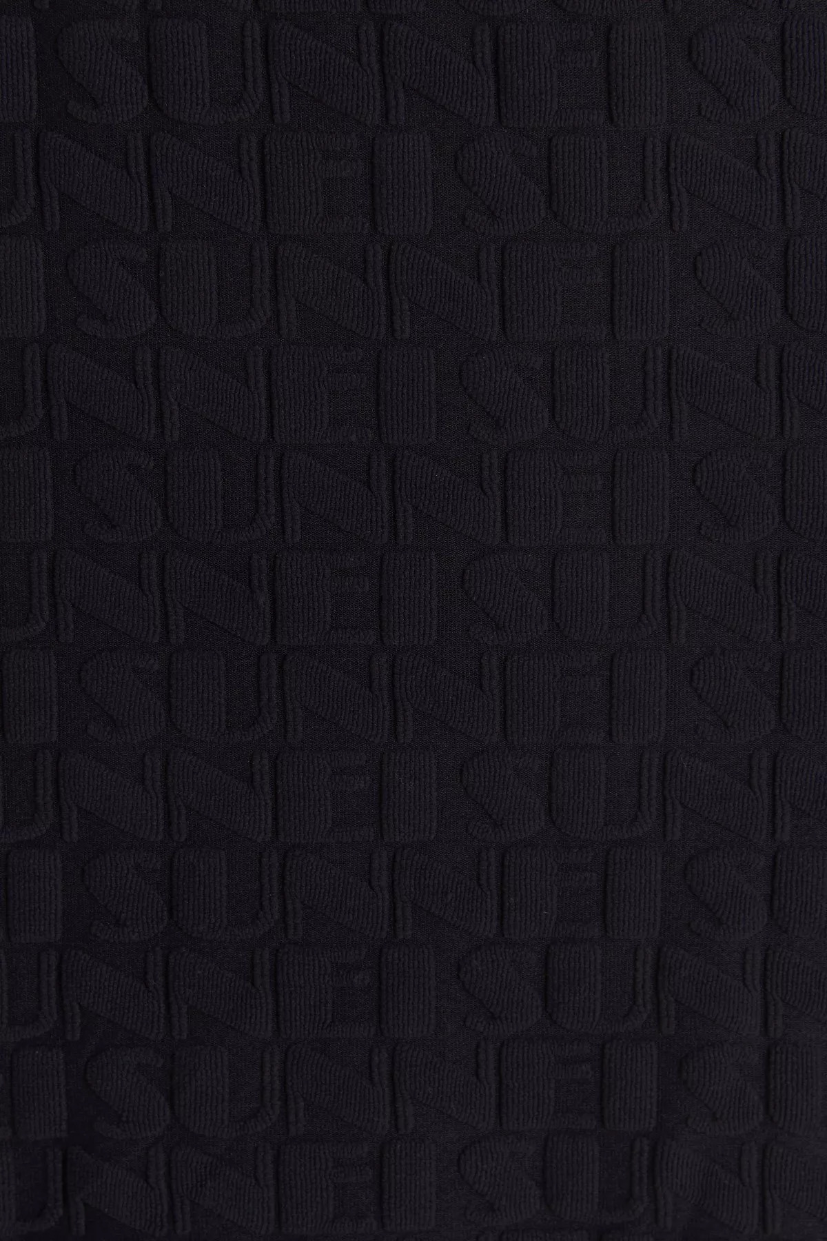 all-over logo midi skirt - 4