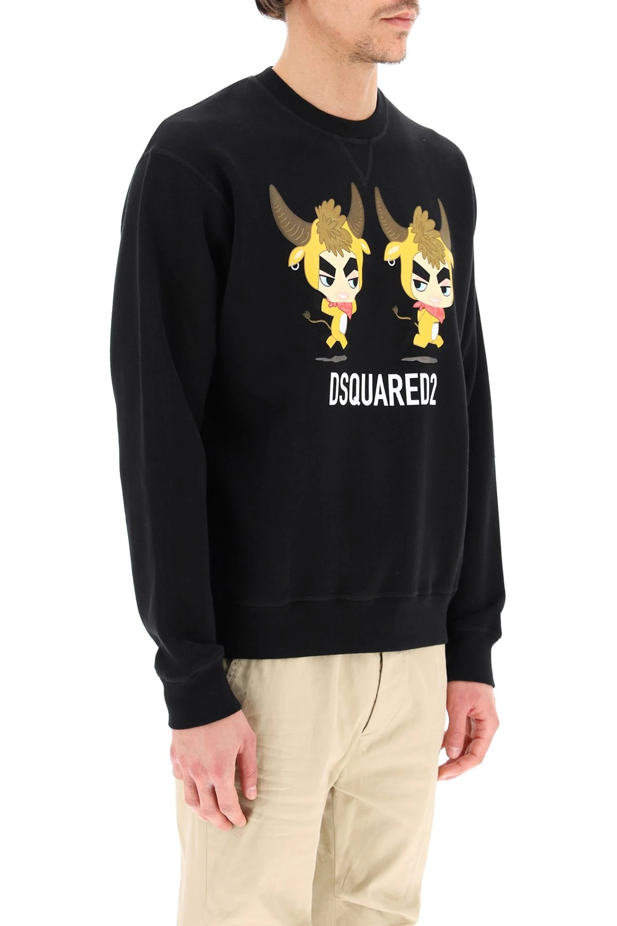 CREWNECK SWEATSHIRT WITH YEAR OF THE OX PRINT - 3