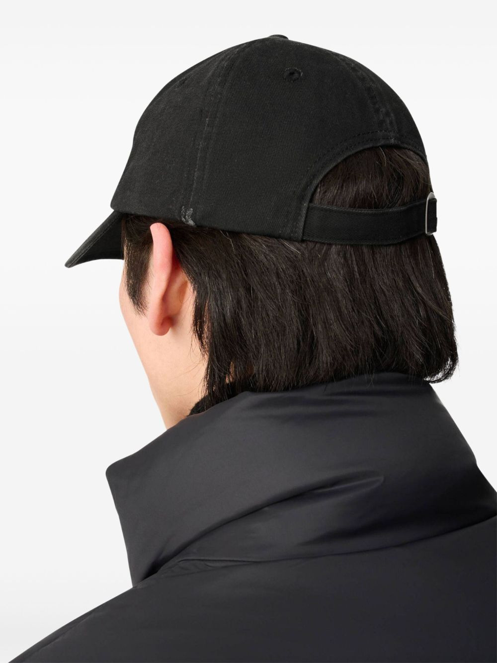 chain-stitch distressed cap - 2