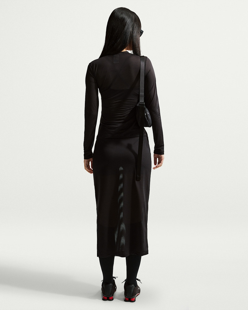 Nike Sportswear Women's Tight Long-Sleeve Sheer Top 5