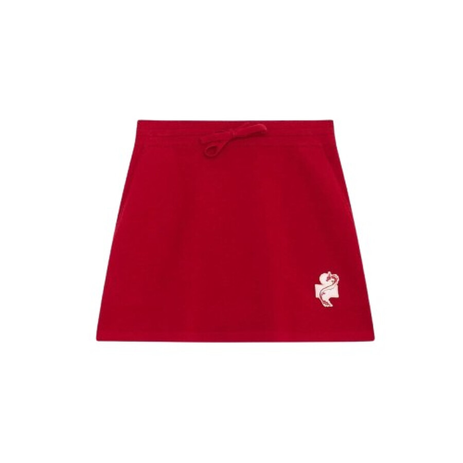 Isabel Marant Ladies Red Amelie Cotton Short Skirt - 5
