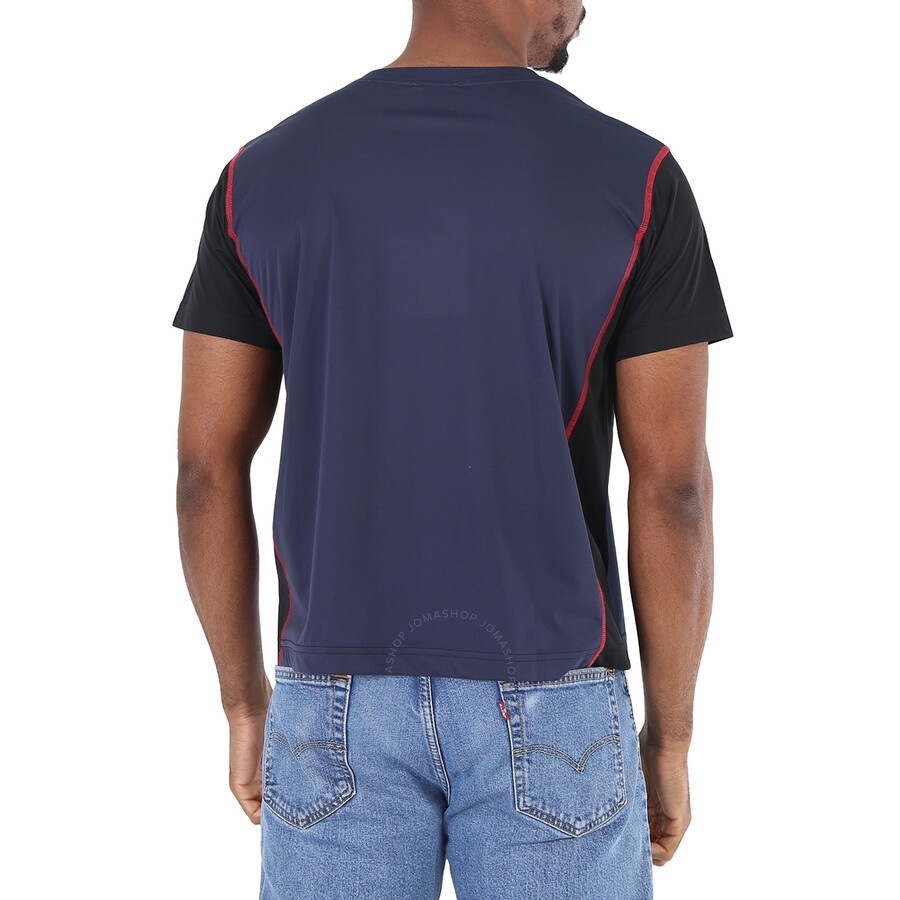 Sunnei Men's Navy Sunney Short Sleeve T-Shirt - 6