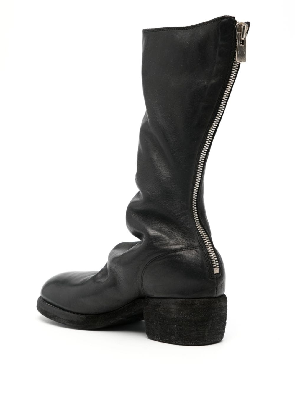 45mm leather boots - 3