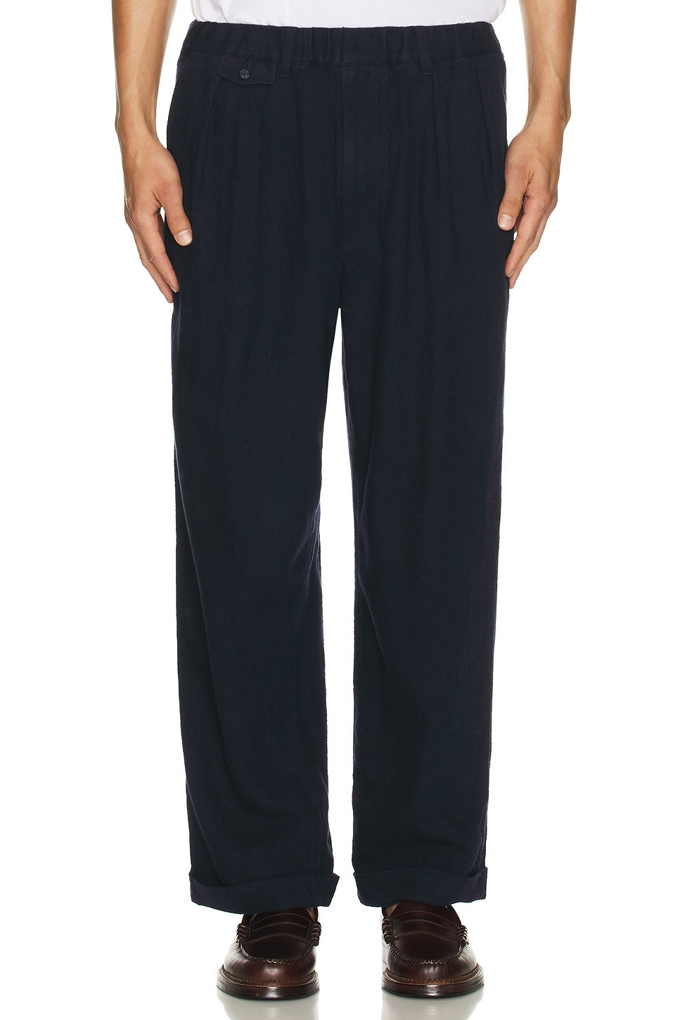 2 Pleats Relax Trousers - 3