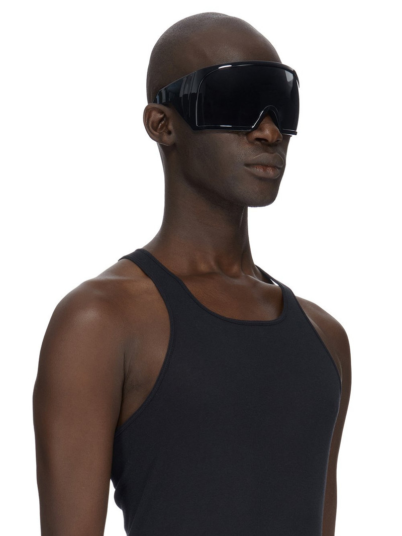 SUNGLASSES KRIESTER SHINY - BLACK TEMPLE/BLACK LENS 5