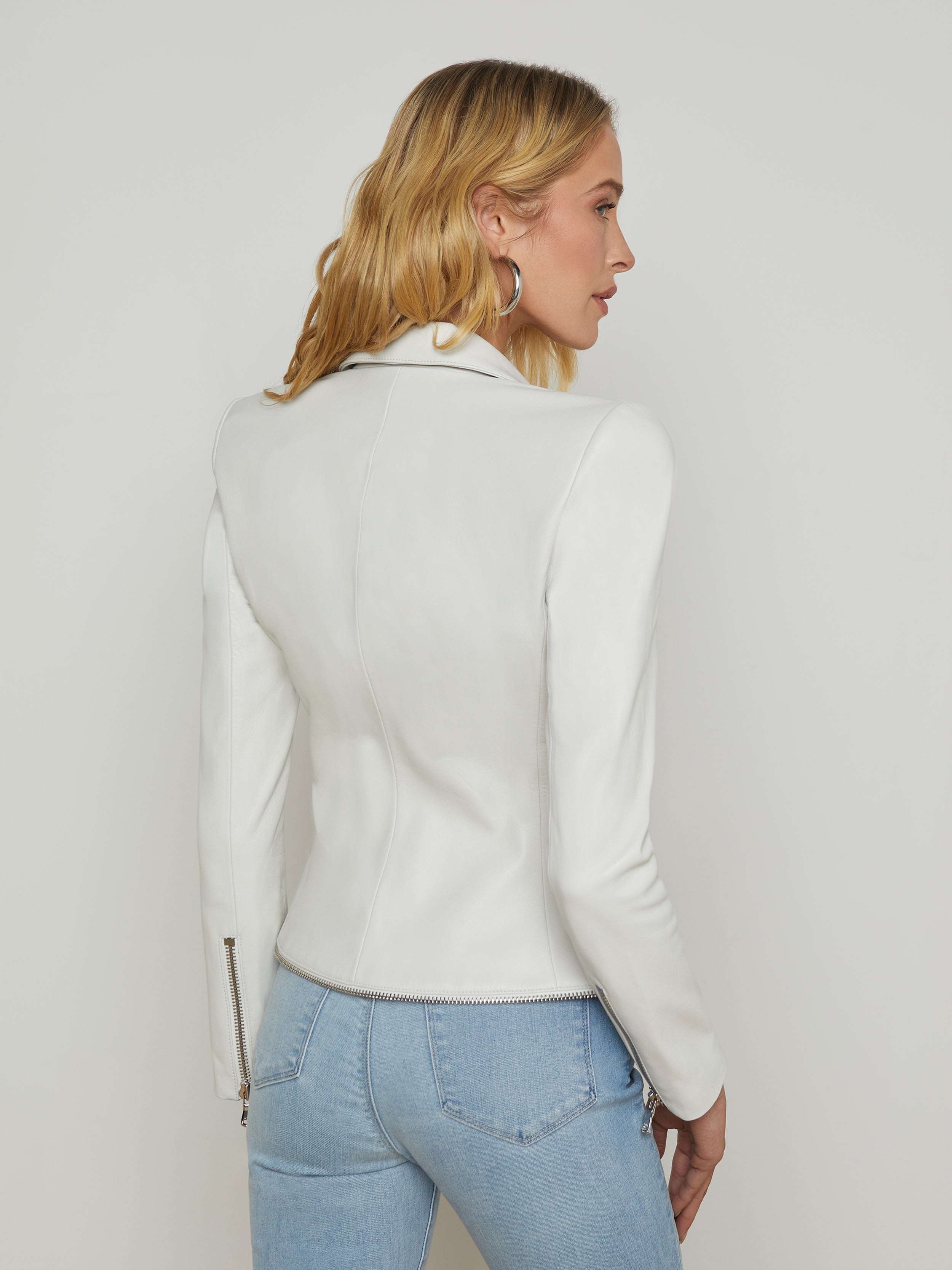 Ottilie Leather Blazer - 4