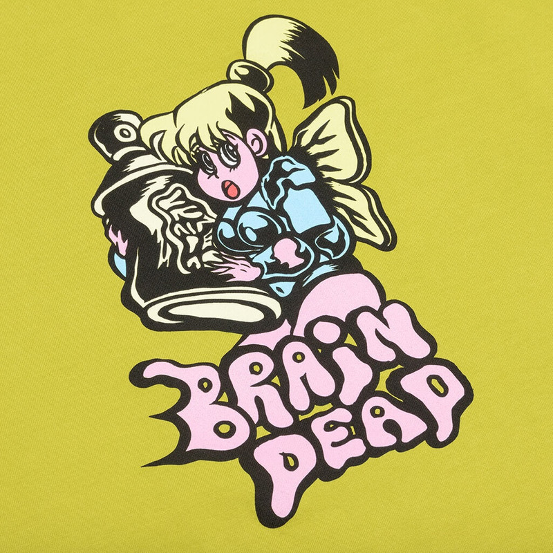 BRAIN DEAD BUBBLEGUM SHORTY L/S - GOLD 3