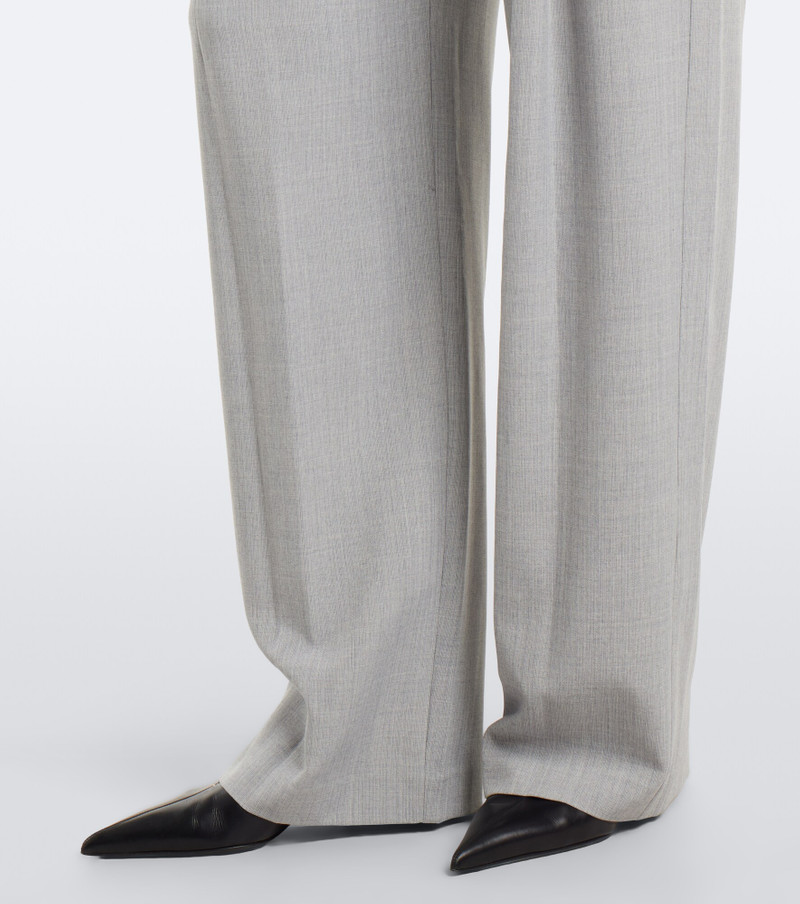 Crêpe wide-leg pants 4