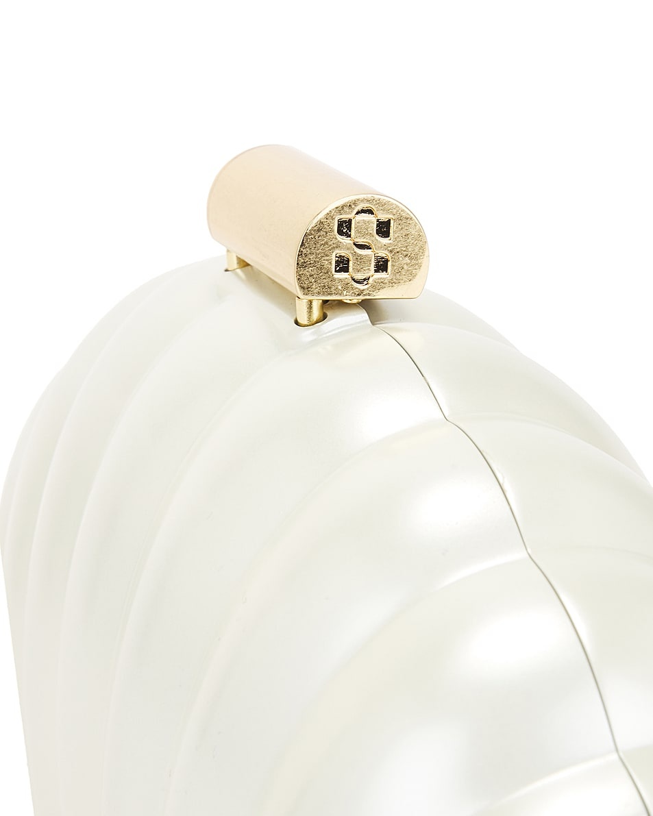 Monet Pearlized Shell Clutch - 8