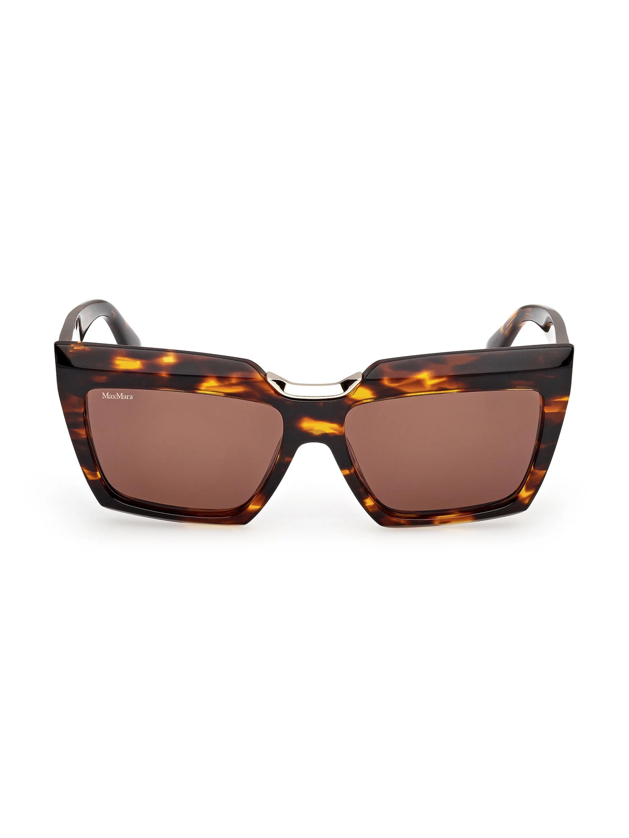 Women's Spark-7 56MM Rectangular Sunglasses - Havana Pale Brown - 1