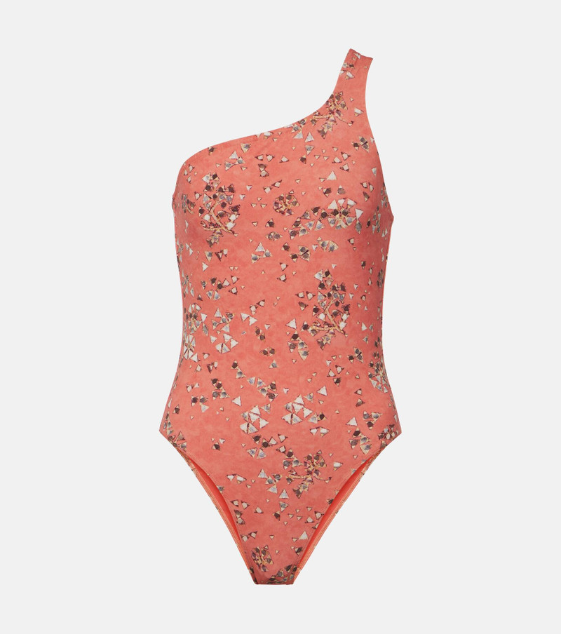 Sage one-shoulder swimsuit - 1