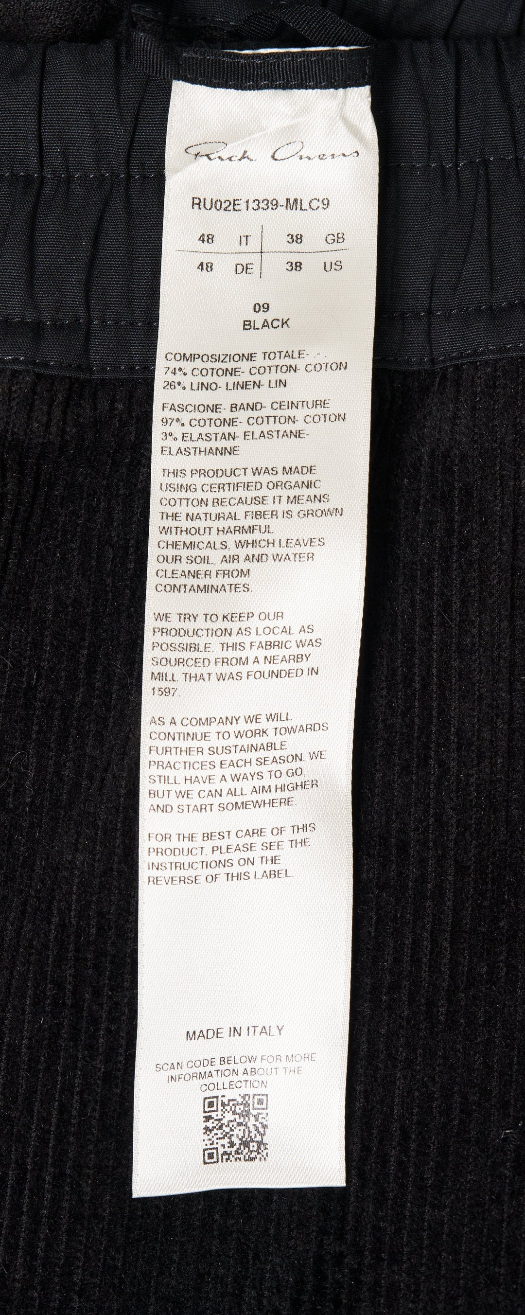 Cargobelas Linen Corduroy Pants - 3