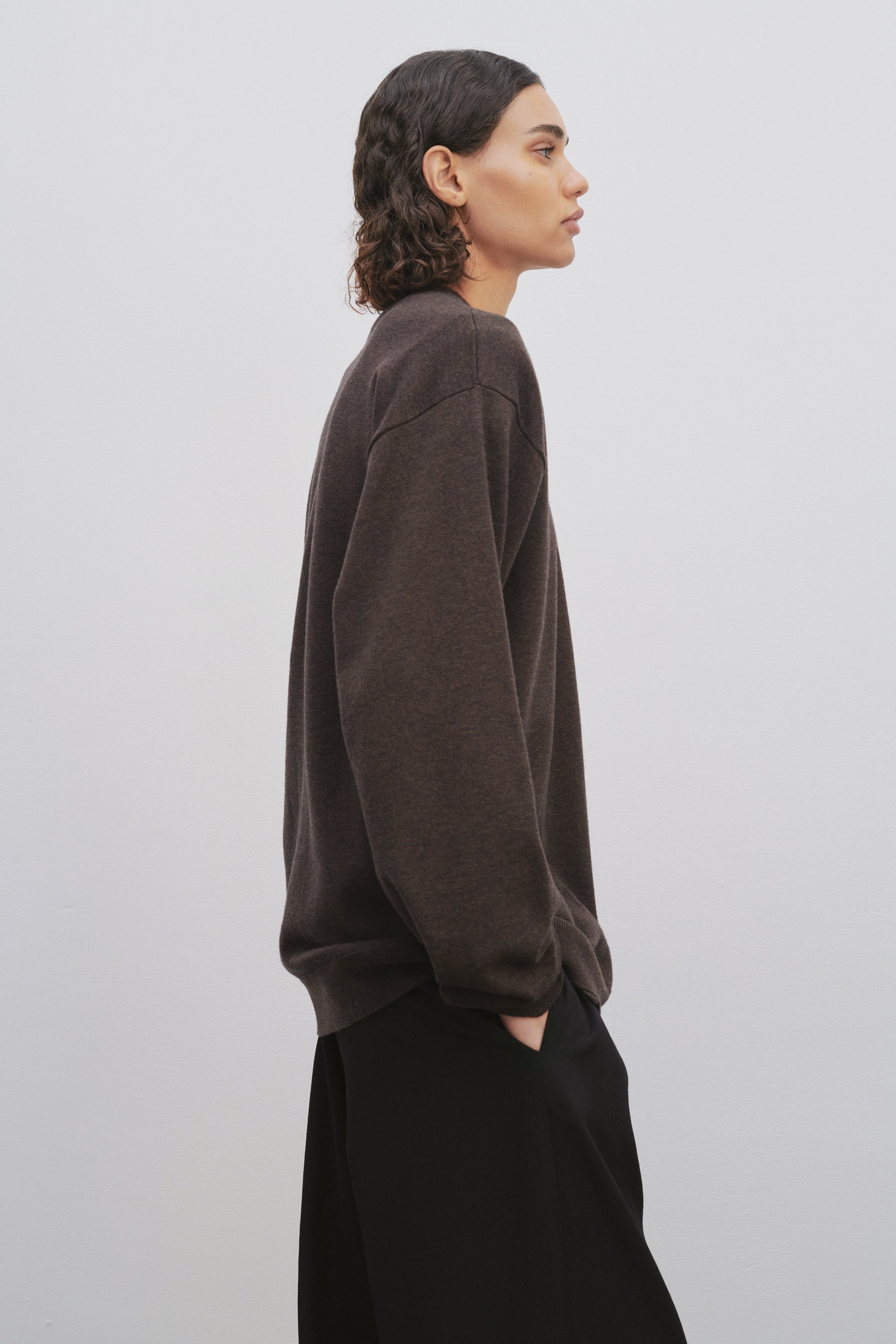 Darko Cardigan in Wool and Cashmere - 4