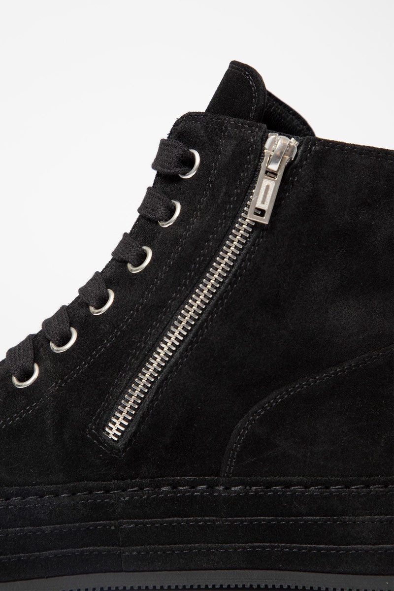 Raven High Top Sneakers Black - 6