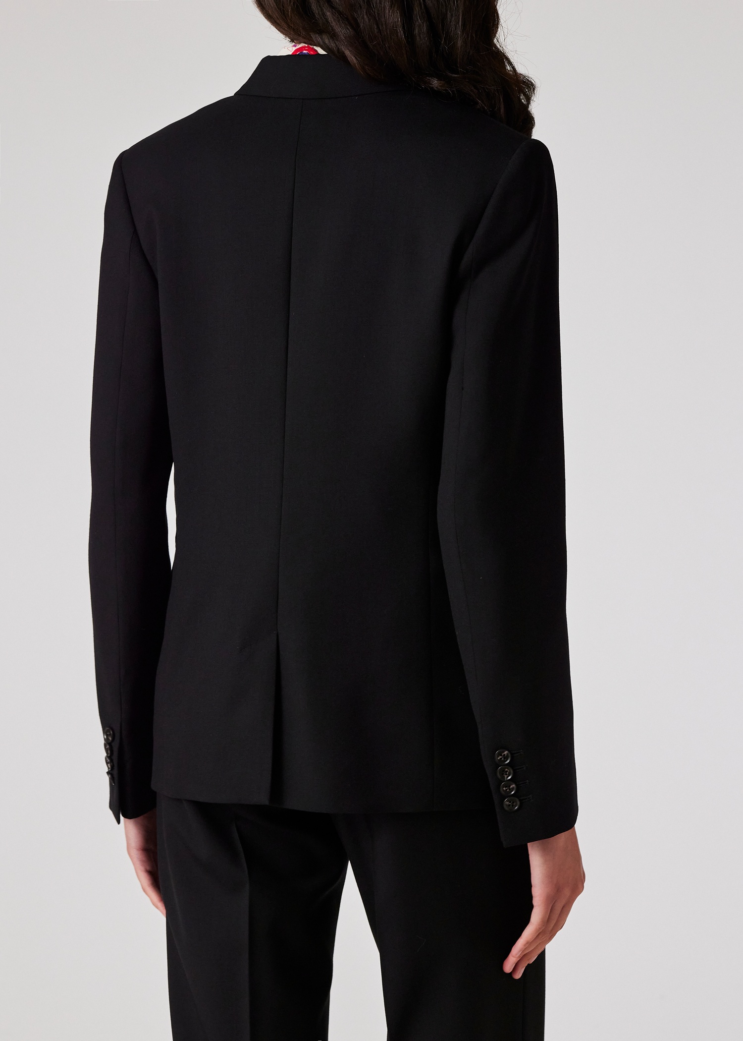 Women's 'A Suit To Travel In' - Black Wool Double Breasted Suit - 9