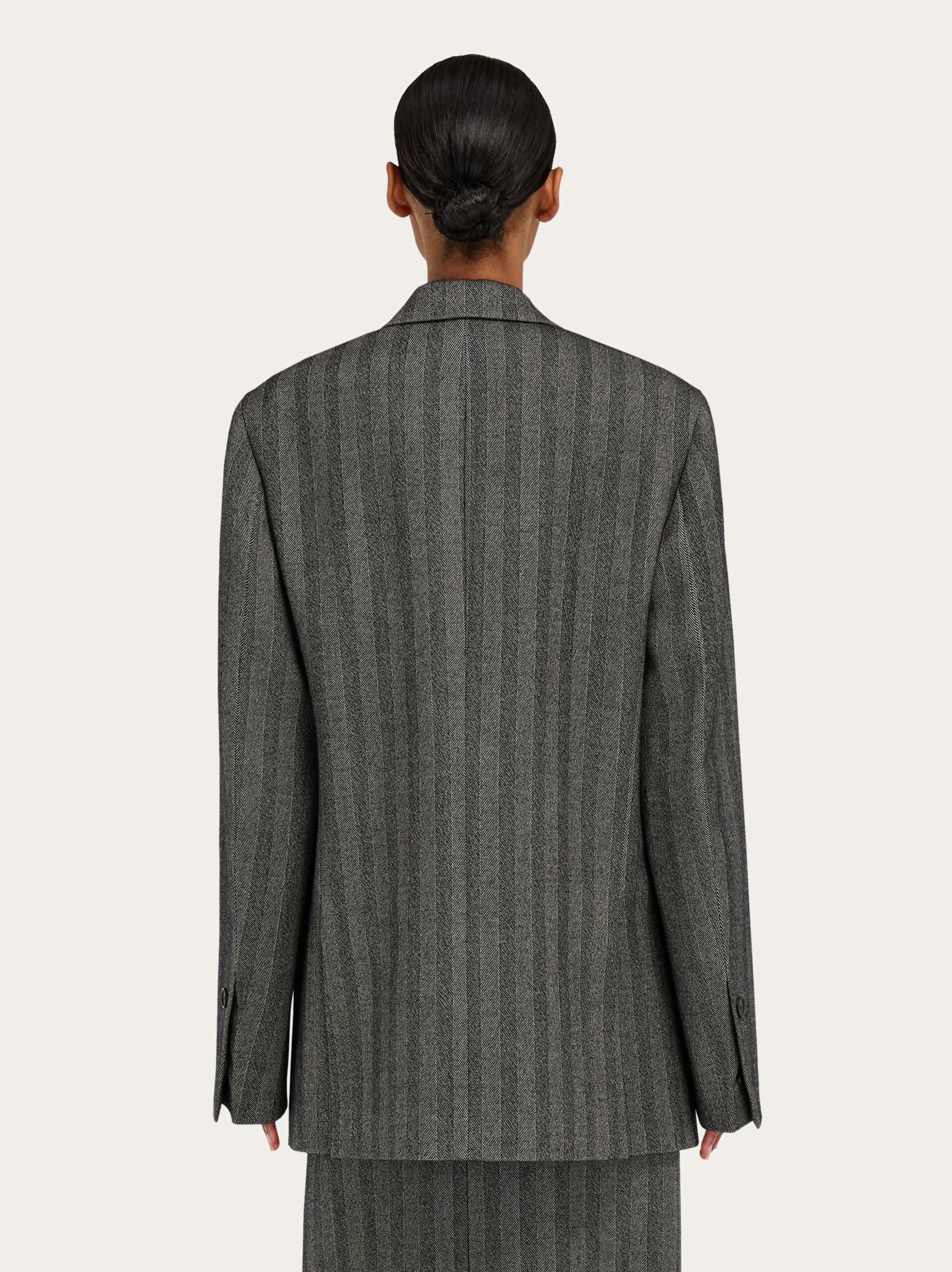 Oversize double breasted blazer - 4