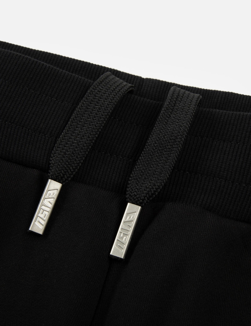 FAIR ISLE PATTERN KAMON EMBROIDERY COLOR-BLOCKING STRAIGHT FIT SWEATPANTS 10