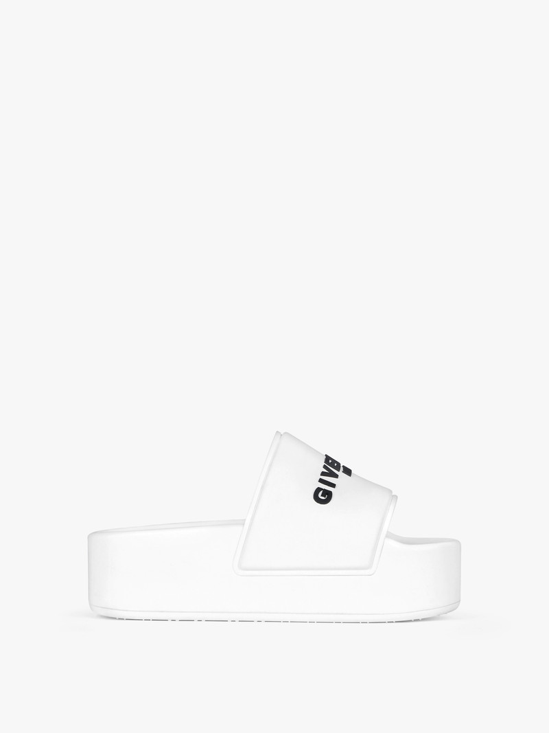 GIVENCHY PARIS SANDALS IN RUBBER 1