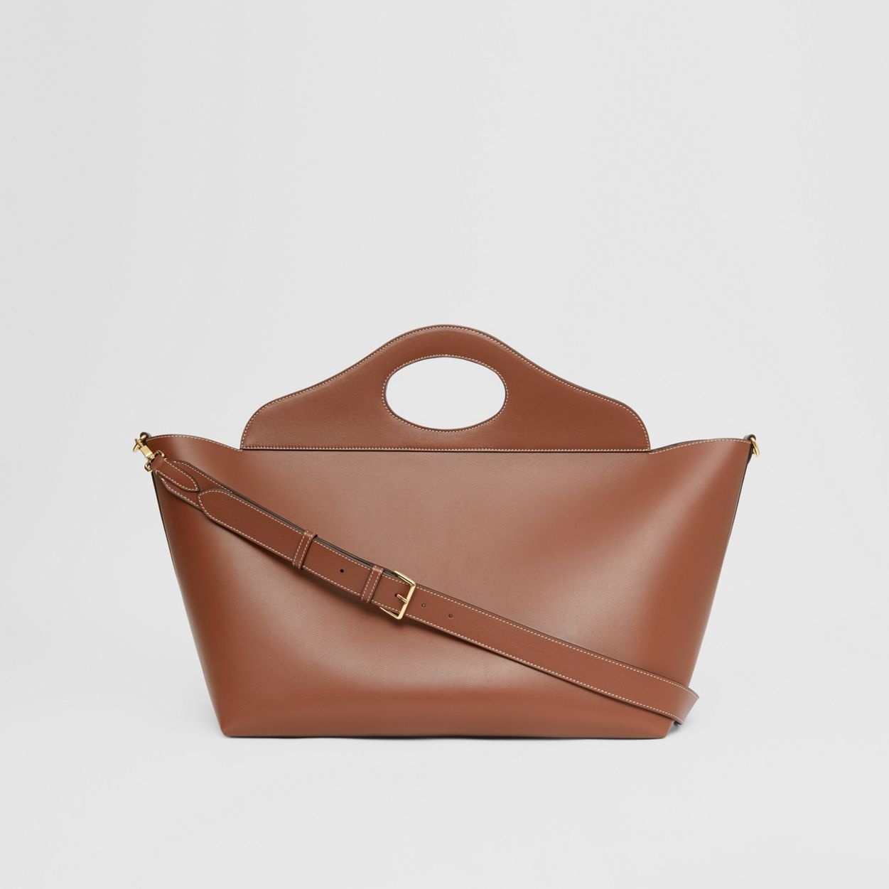 Medium Leather Soft Pocket Tote - 8