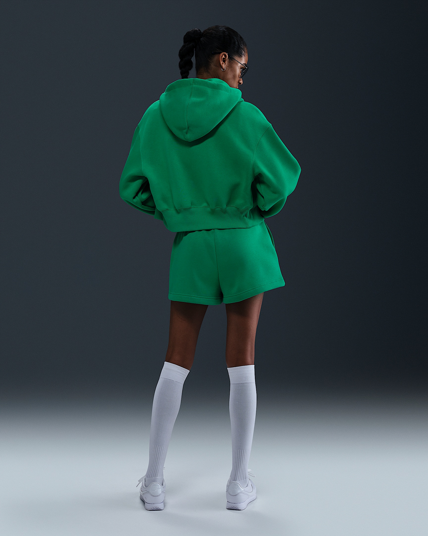 Nike Sportswear Phoenix Fleece Women's High-Waisted Loose Shorts - 4