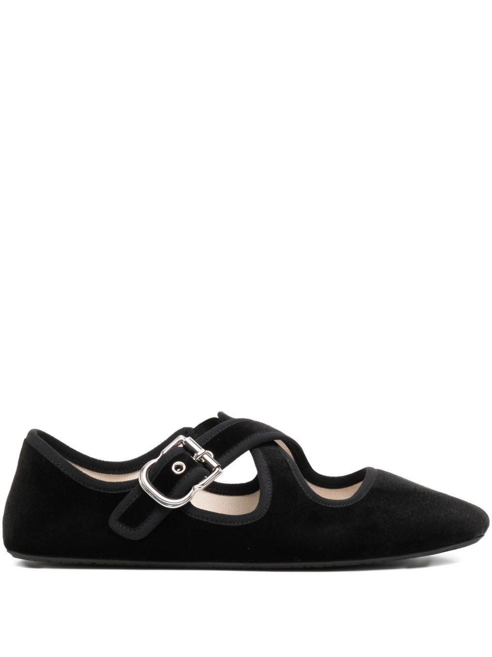 criss-cross ballet flats - 1
