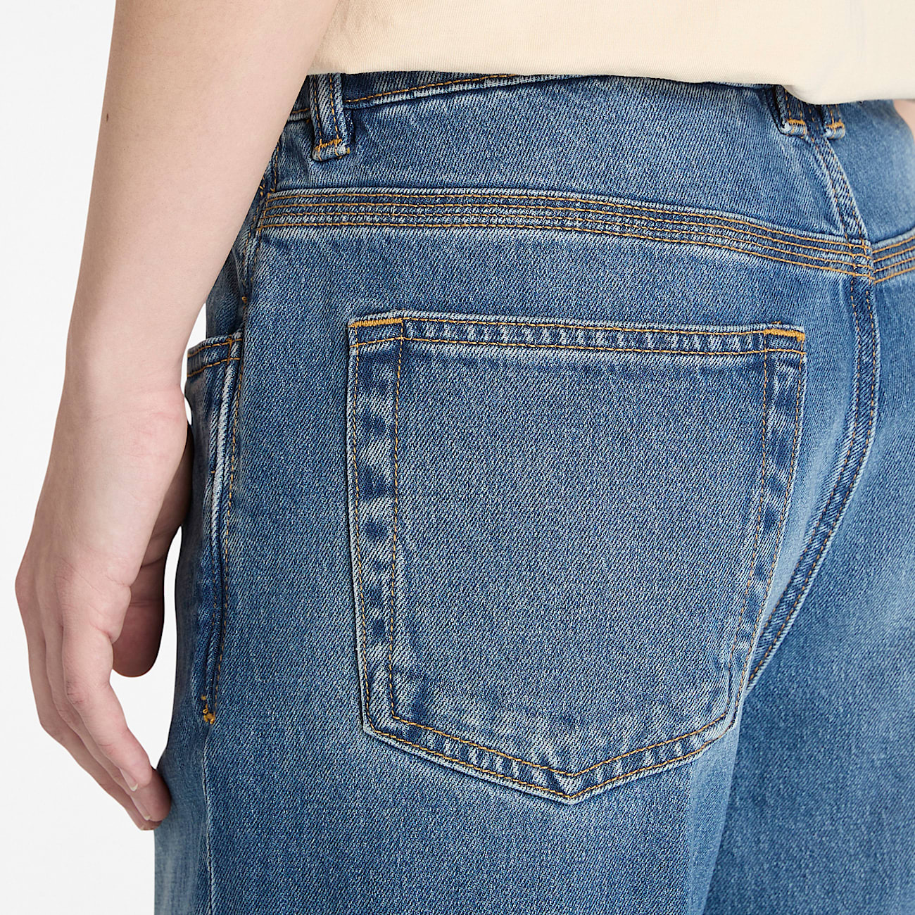 Women's Denim Straight Pant - 4