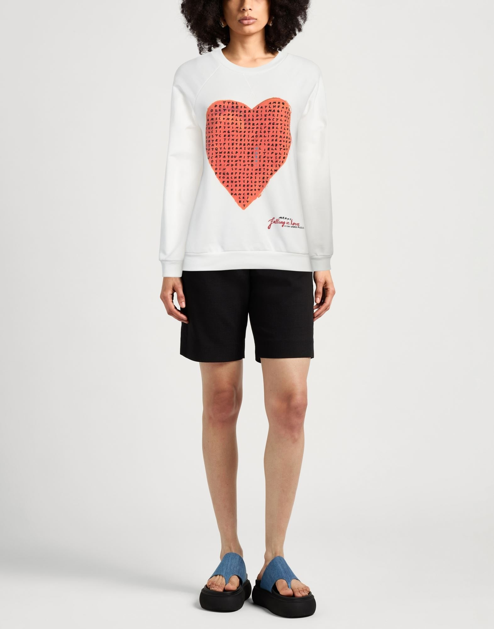 White Women's Sweatshirt - 2