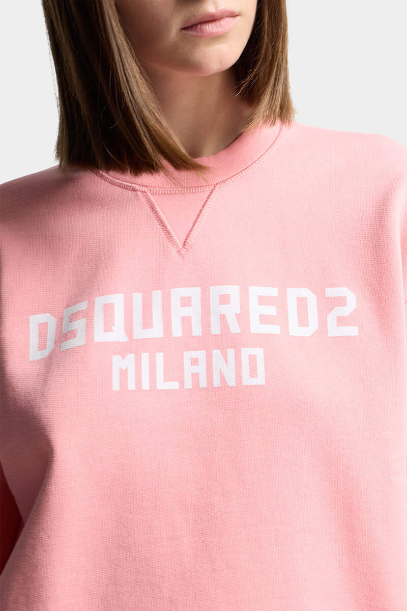 DSQUARED2 MILANO JUST RIGHT FIT CREWNECK 5