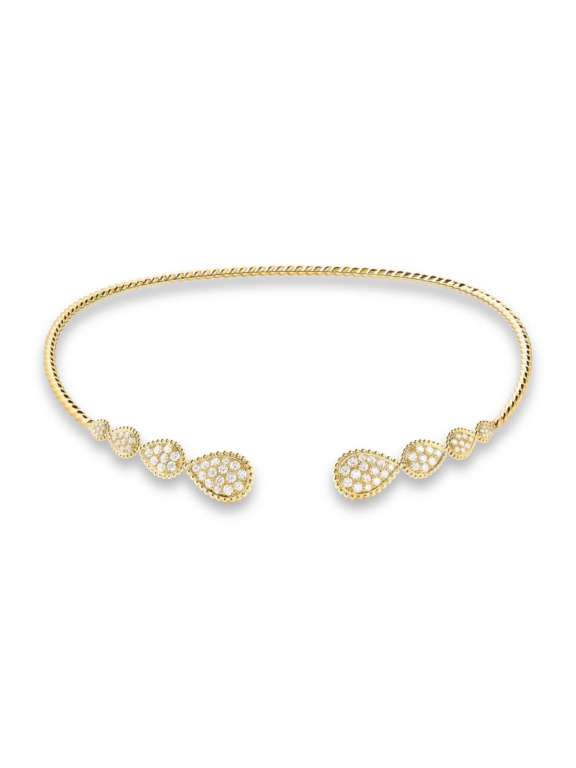 Women's Serpent Bohème 18K Yellow Gold & Diamond Choker Necklace - Yellow Gold - 1