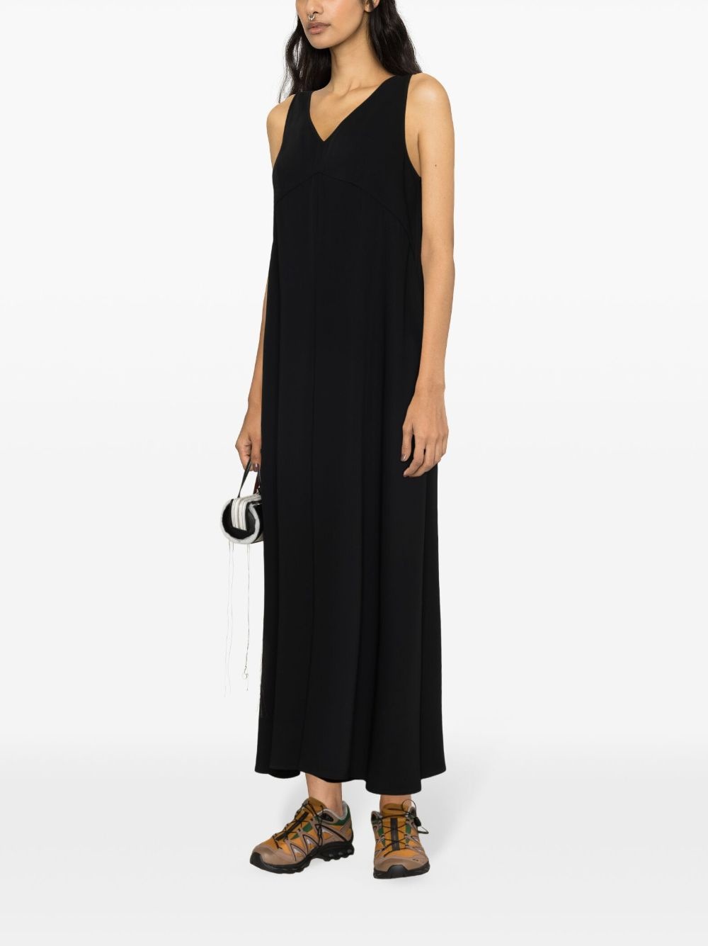 wide-leg sleeveless jumpsuit - 3