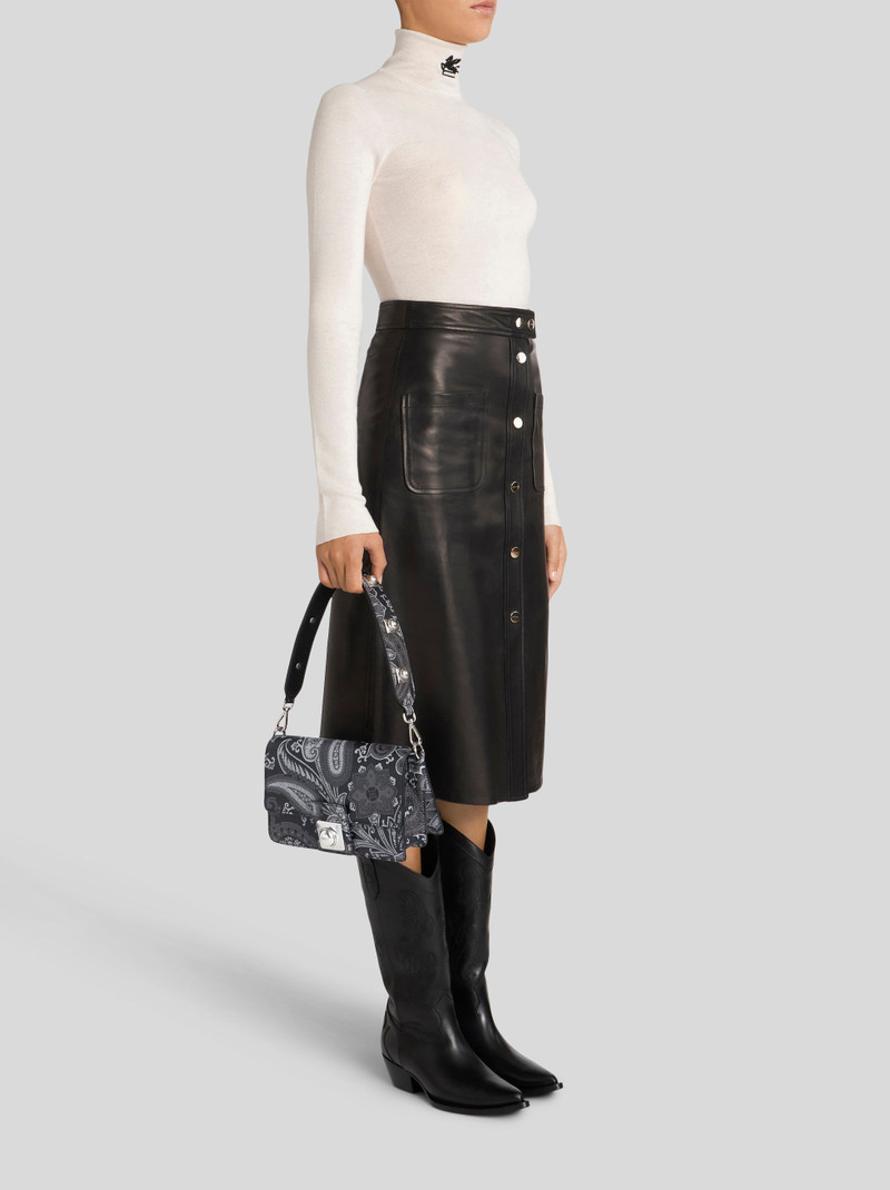 Etro CROWN ME PAISLEY SHOULDER BAG outlook