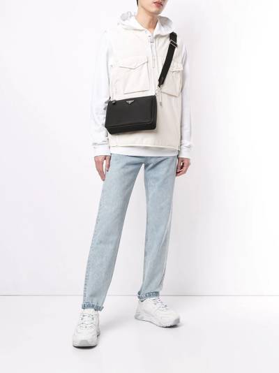 Alexander Wang logo-patch denim jeans outlook