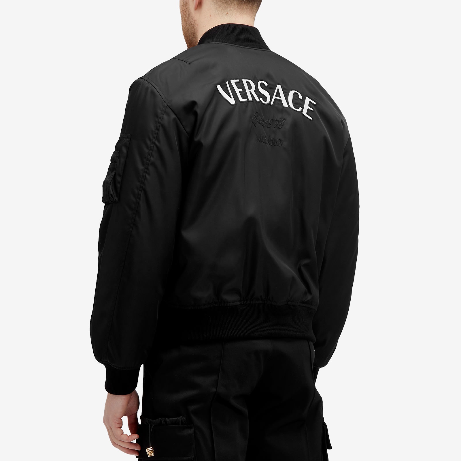 Versace Milano Stamp Bomber Jacket - 3