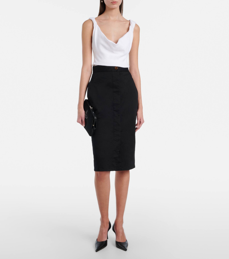 Vivienne Westwood Anna cotton-blend jersey tank top outlook