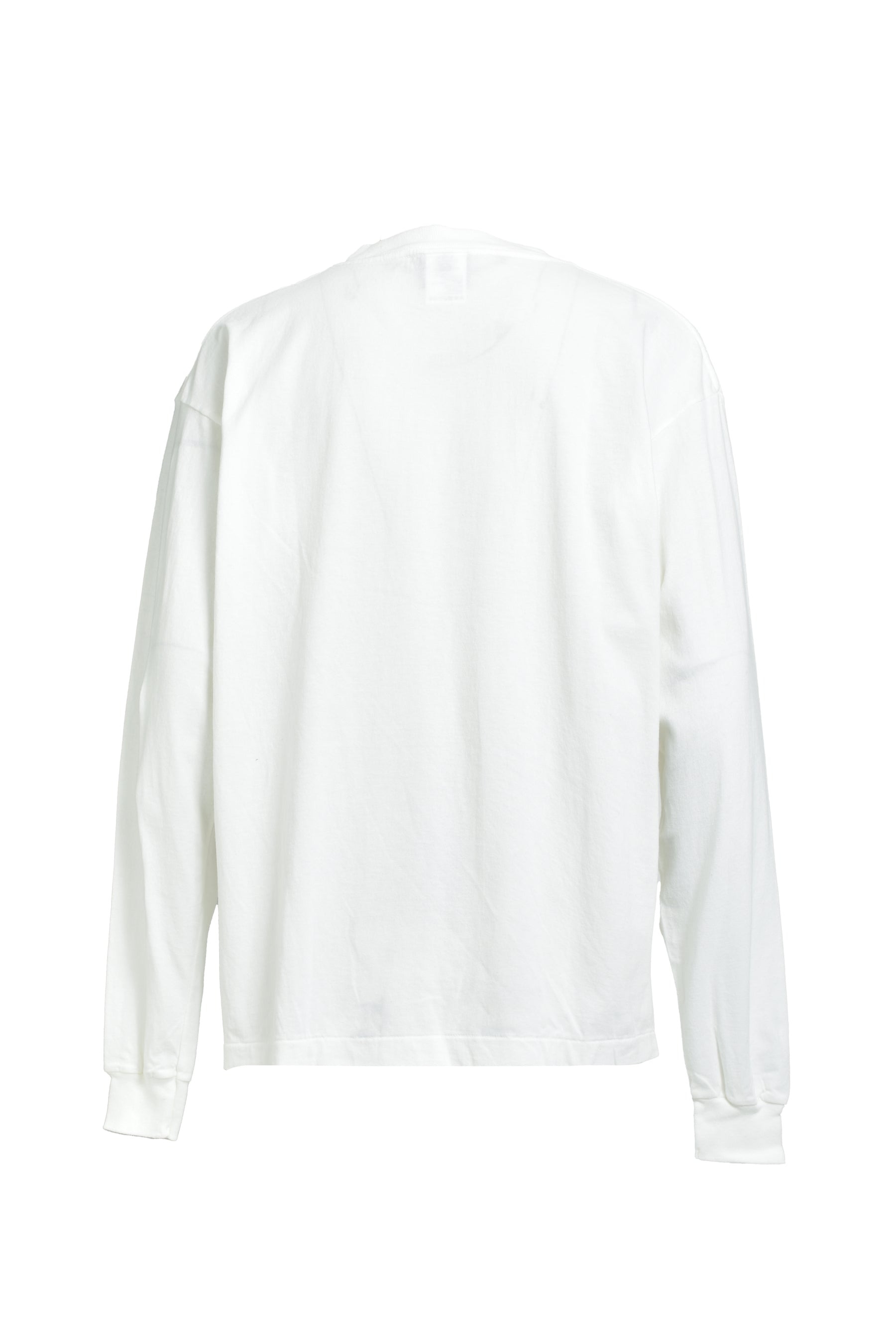 LS TEE/FASHION POLITICS / WHT - 2