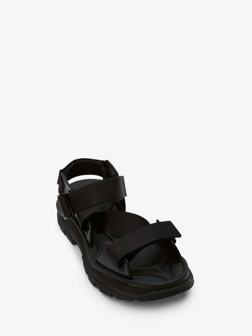 Tread Sandal in Black - 2