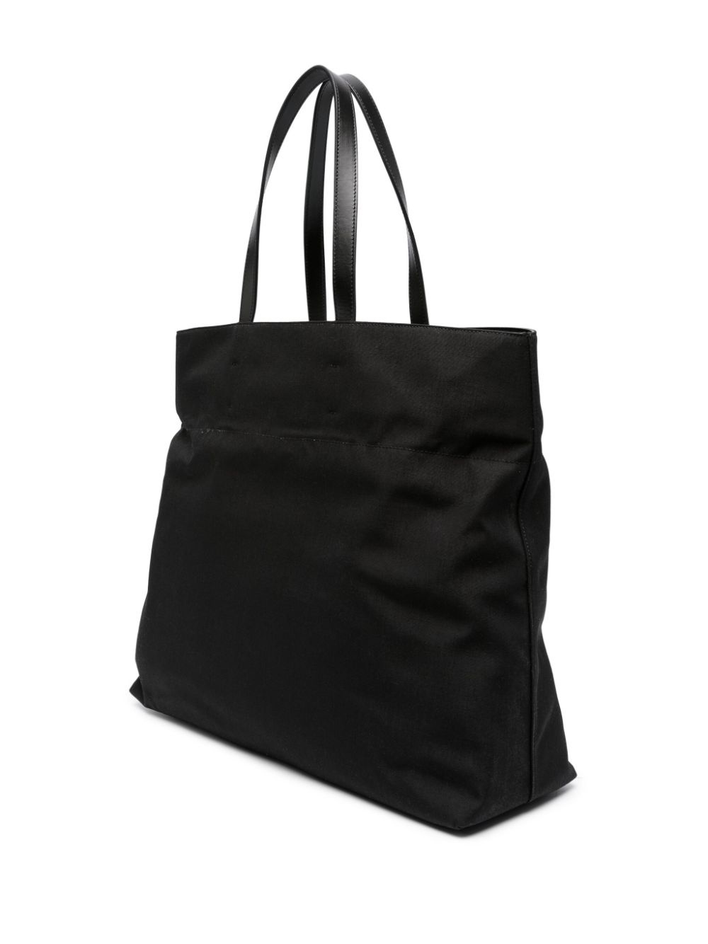 Track logo-print cotton tote bag - 3