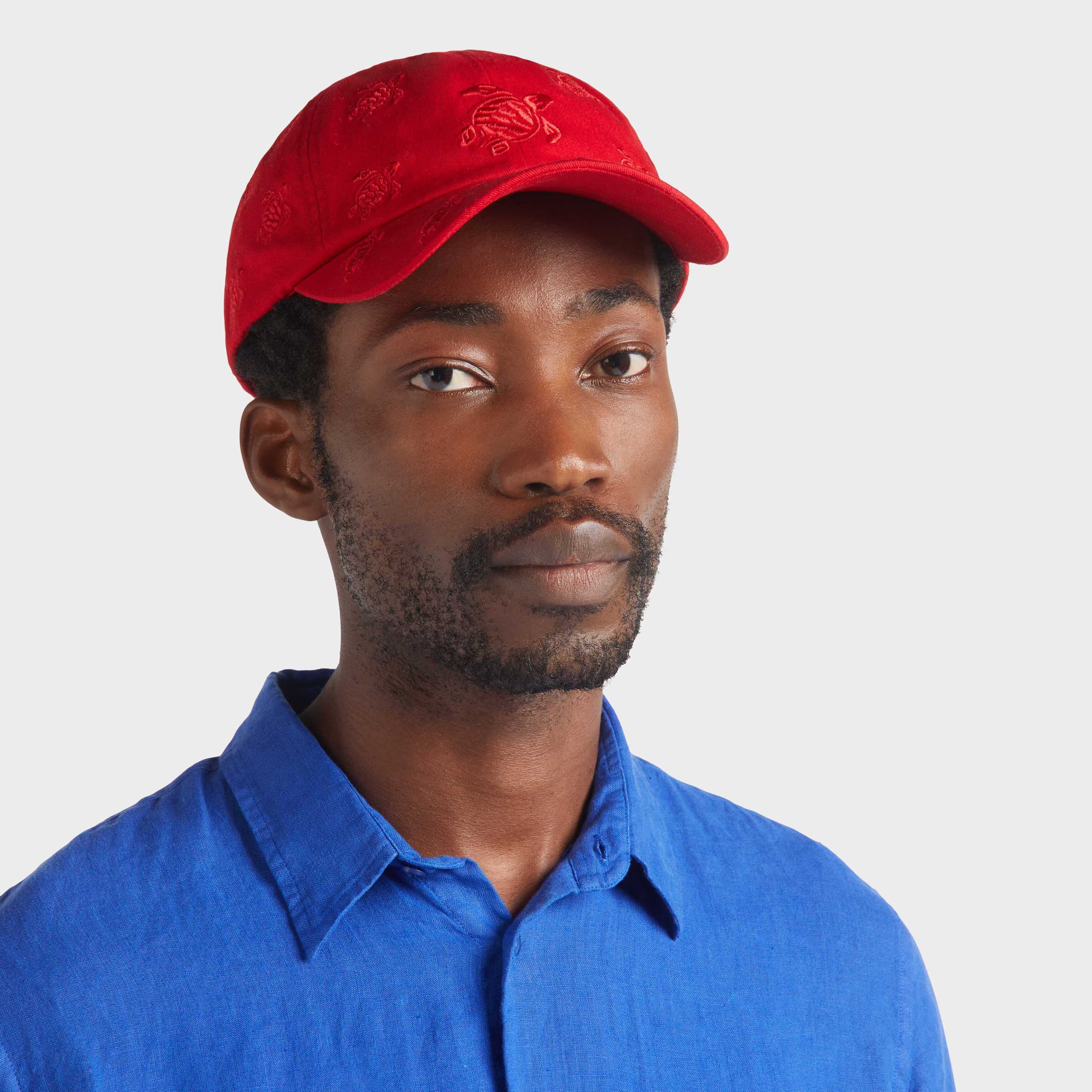 Embroidered Cap Turtles All Over - 3