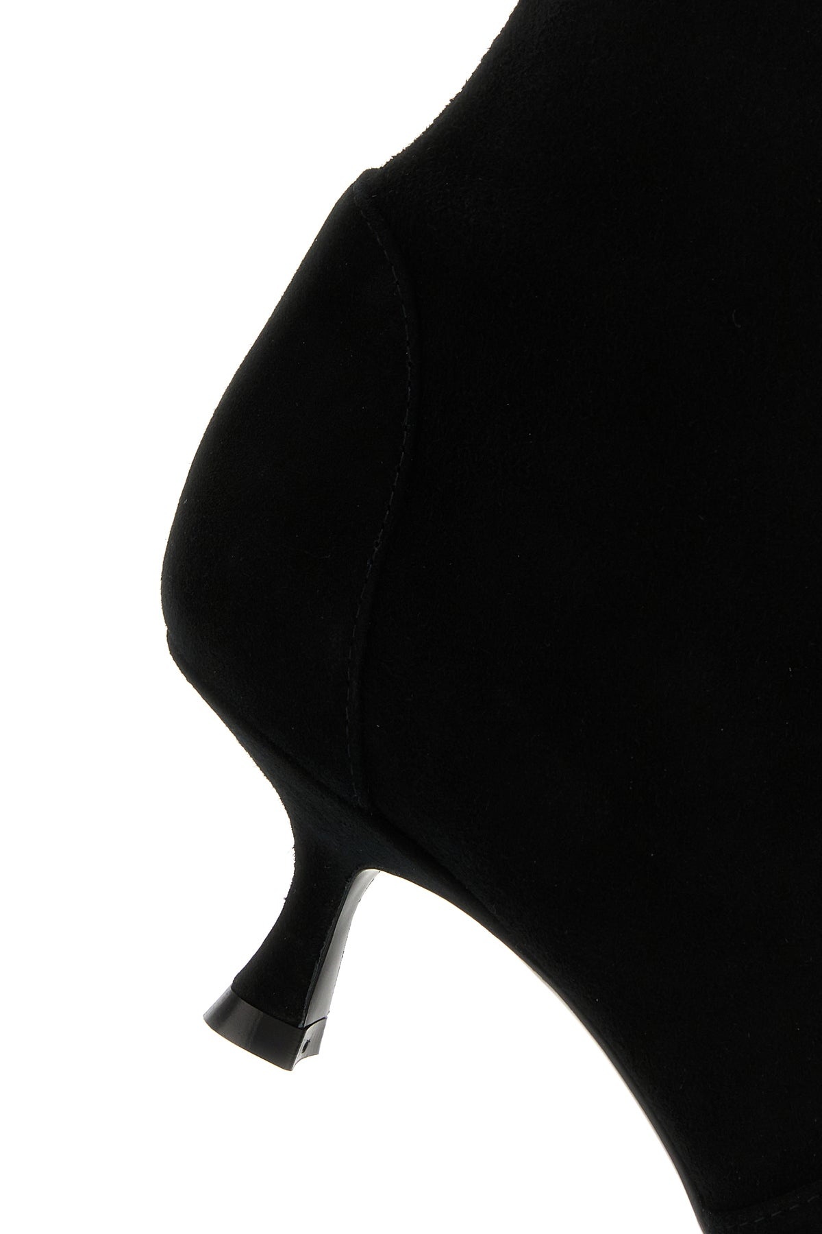 Black suede Naomi 50 ankle boots - 4