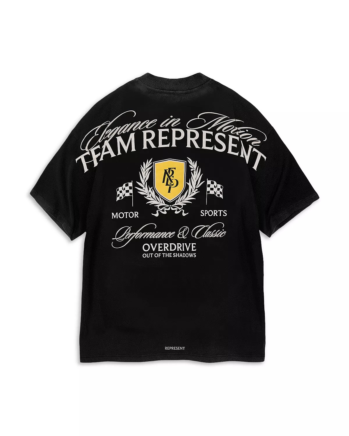 Crest Oversized Fit Graphic Tee - 10