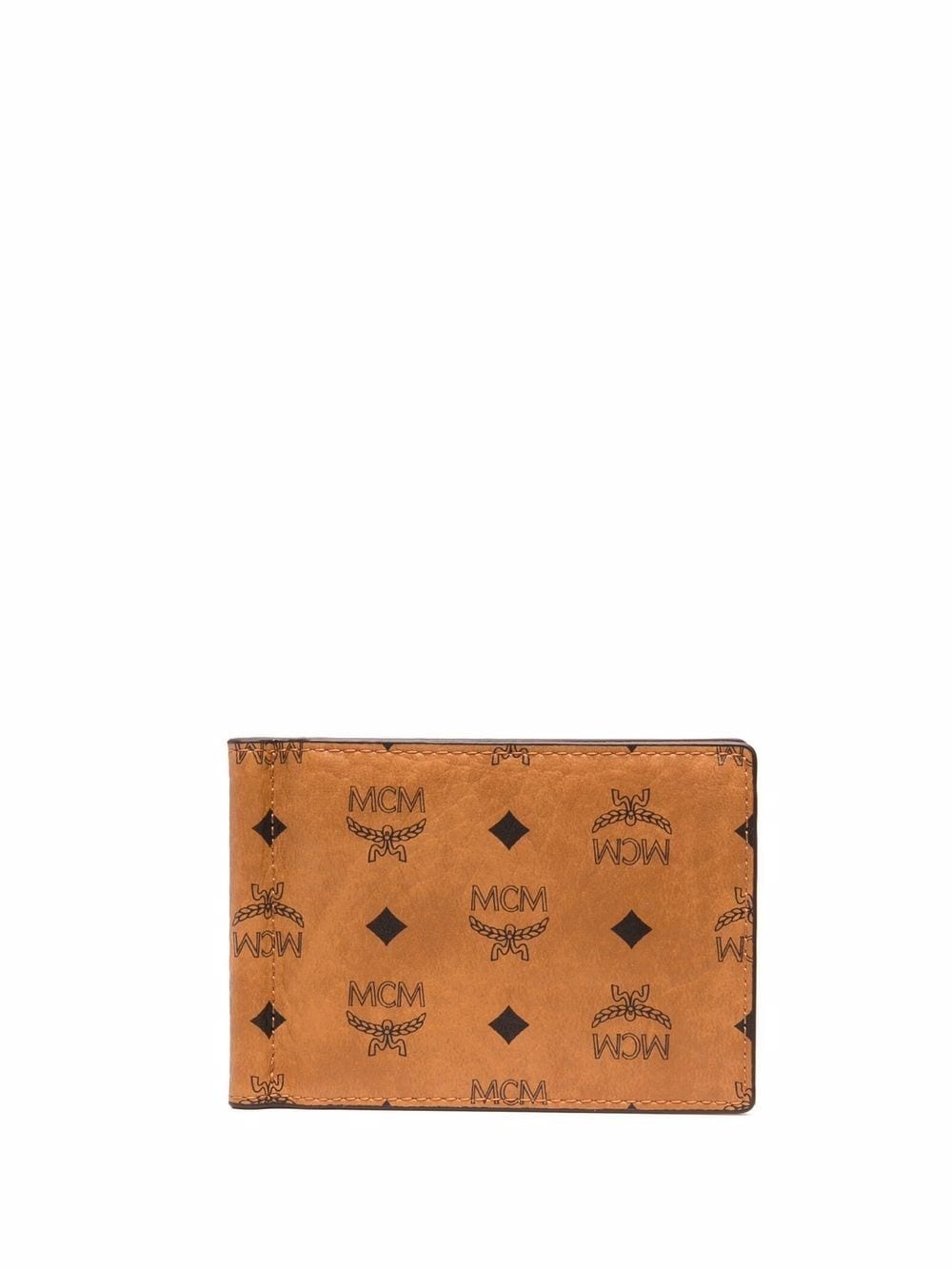 monogram money clip wallet - 1