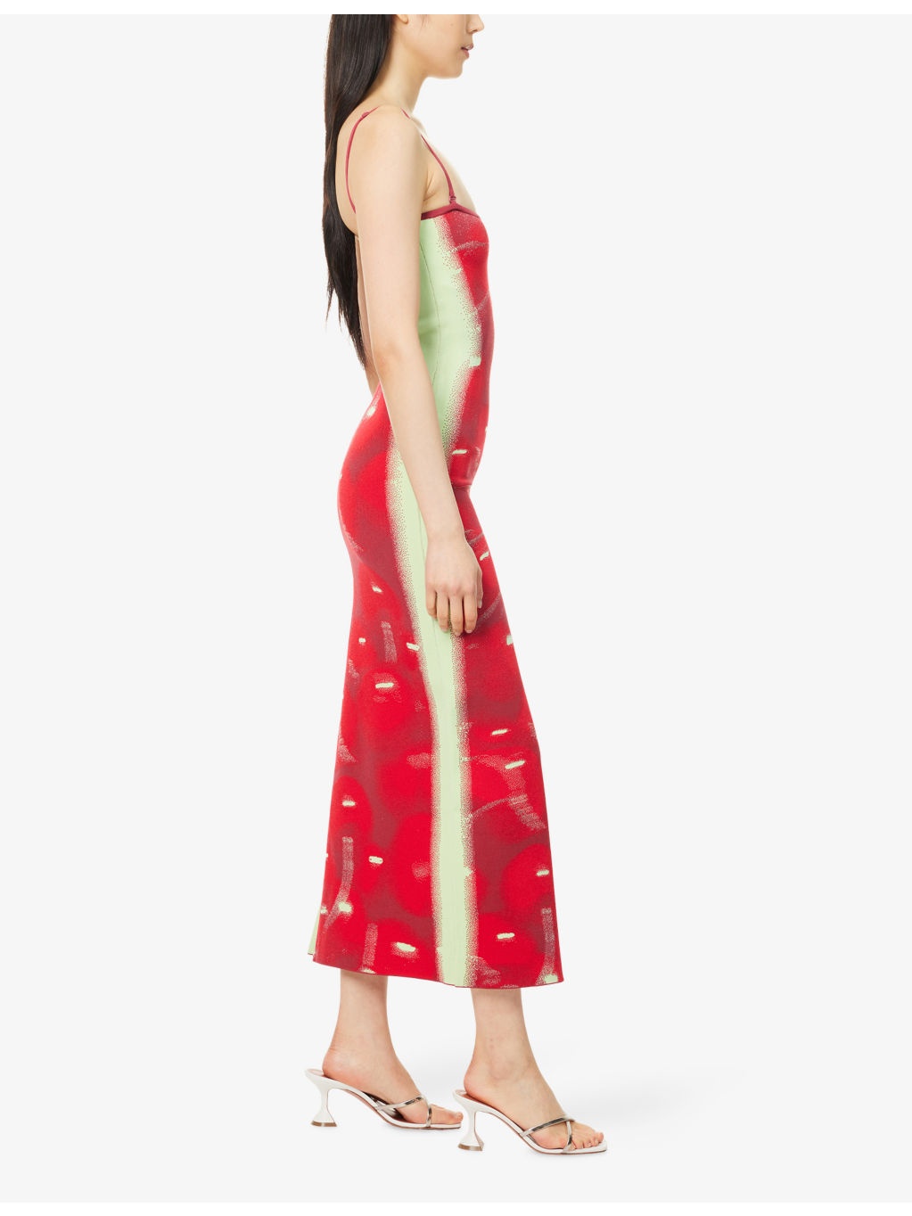 Iris Wavy Knitted Midi Dress - 3