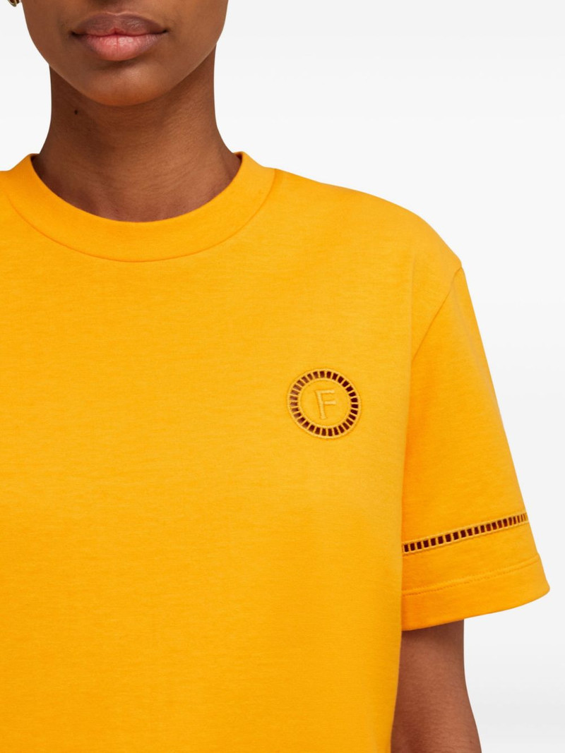 logo-embellished crew-neck T-shirt 5