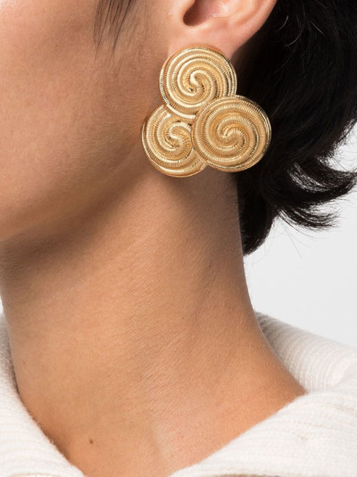 DESTREE Sonia whirlpool clip-on earrings outlook