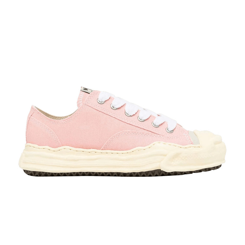Maison Mihara Yasuhiro Hank Vintage Sole Canvas Low 'Pink' - 1