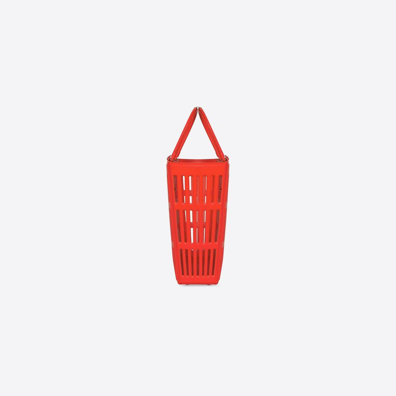 Mag Large Basket Bag in Red 4