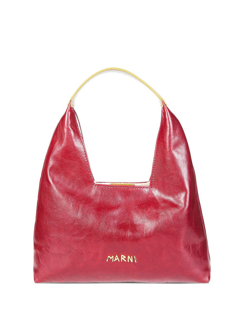 mini Trapeze top handle shoulder bag 1