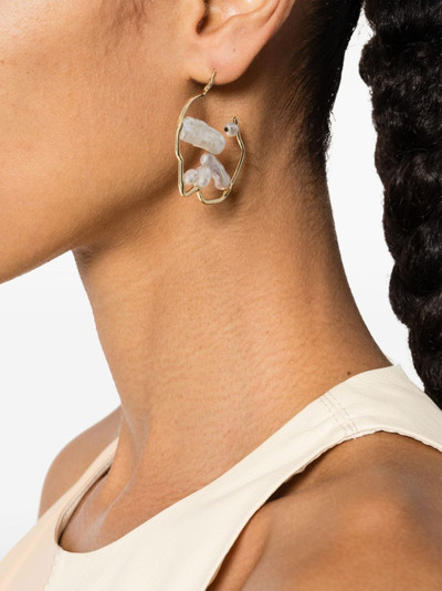 Cult Gaia Juana pearl earrings outlook