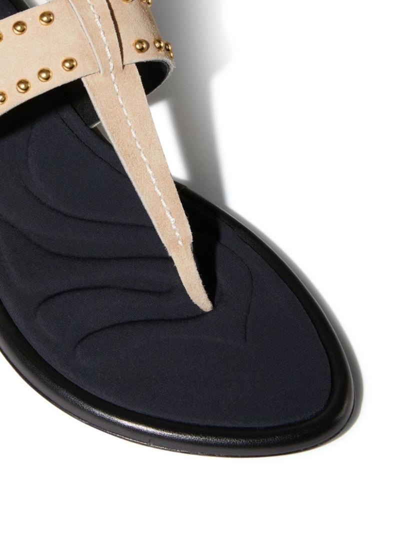 PUCCI Emilia stud-embellished flat sandals outlook