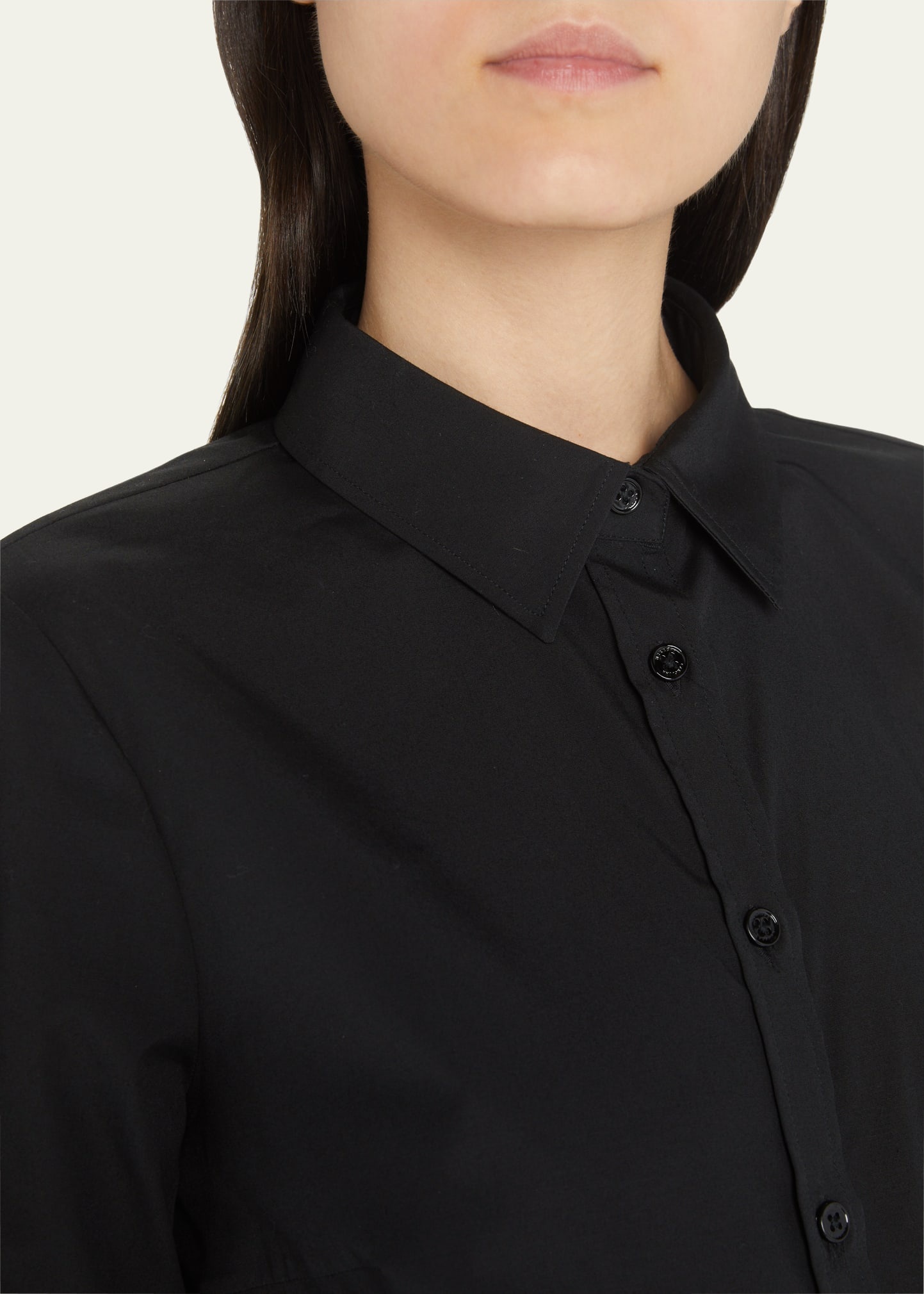 Classic Cotton Button-Front Shirt - 5